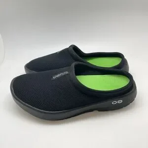 OOFOS | Shoes | Oofos Oocoozie Sport Mule Mens 15 Black Slip  display picture 2